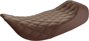 Renegade Lattice Stitch Solo Seat Brown, 1, nordicamoto.ro