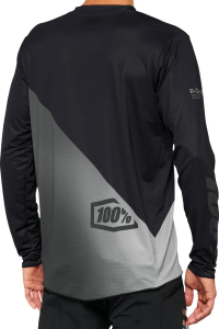 Tricou MTB 100% R-Core Black/Gray XL, 3, nordicamoto.ro