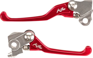Unbreakable Pivot Clutch And Brake Levers Red 