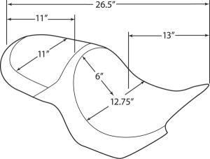 Predator ülés, fekete, 3, nordicamoto.ro