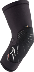 Alpinestars Paragon Lite fekete MTB térdvédők gyerekeknek, nordicamoto.ro