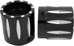 Front Axle Nut Cover Black