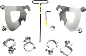 Gauntlet Fairing Trigger-lock Hardware Kit Polished