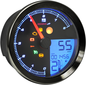 Hd-04 Speedometer/tachometer Black