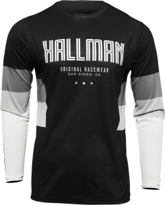 Tricou Thor Hallman Differ Black/Grey S, 1, nordicamoto.ro