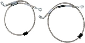 Cycleflex Two-line Racer Brake Line Kit Silver, 1, nordicamoto.ro