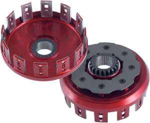 Billet Clutch Basket Red
