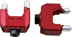 Captive Axle Block Sliders Red, 1, nordicamoto.ro