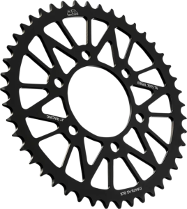 JT SPROCKETS Racelite alumínium hátsó lánckerék, fekete, 1, nordicamoto.ro