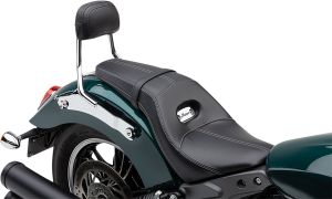 Detachable Backrest Kit Silver, 2, nordicamoto.ro