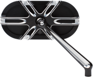 Caged Series Mirror Chrome, Gloss-black