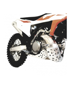 Motorvédő rezonátor-védelemmel a KTM EXC 250/300 TPI '20–'23 / Husqvarna TE 250i/300i '20–'23 modellekhez – P-TECH, nordicamoto.ro