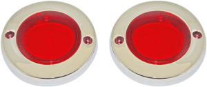 Probeam® Flat Bezel Turn Signal Adapters Chrome