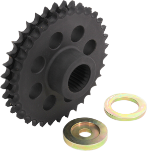Solid Compensator Sprocket Kit Black, 1, nordicamoto.ro