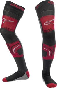 Sosete Alpinestars MX Knee Brace Black/Gray/Red