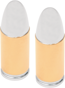 .38 Special Valve Stem Cap Gold, Chrome, 1, nordicamoto.ro