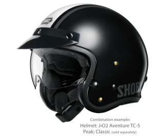 SHOEI J.O2 AVENTURE TC-5 fúvóka sisak, fekete/fehér, S-es méret, 2, nordicamoto.ro