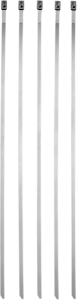 MOOSE RACING Stainless Steel Cable Tie Stainless Steel, 1, nordicamoto.ro
