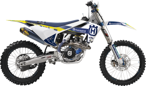 Trophy Graphic Kit With Seat Cover Yellow, White, Blue, 2, nordicamoto.ro