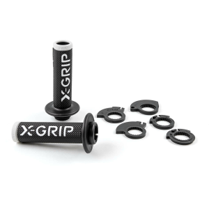 Mansoane Lock-On X-Grip Open End Verde, 5, nordicamoto.ro