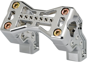 Bridge Handlebar Riser Kit Silver
