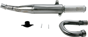 Racing Exhaust Silver