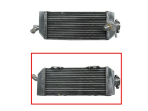 RADIATOR PSIHIC KTM SX 85 '03-10, SX 105 '03-10 CAPACITATE STANDARD Ranforsat STÂNGA (BUC) (CU Buson), 1, nordicamoto.ro