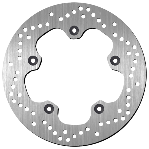 Brake Rotor Round Silver