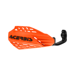 Acerbis Linear Vented univerzális terepkerékpár-kézvédő KTM/Honda/Yamaha/Kawasaki/Husqvarna/GasGas/Beta modellekhez – piros/fehér, 5, nordicamoto.ro