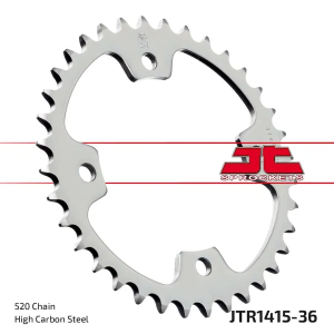 JT SPROCKETS hátsó lánckerék, természetes színű, 1, nordicamoto.ro