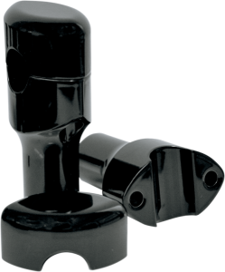 Handlebar Risers For 1(r) Handlebars Black