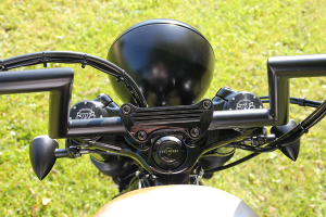 Handlebar Clamp For Harley Sportster Black, 3, nordicamoto.ro
