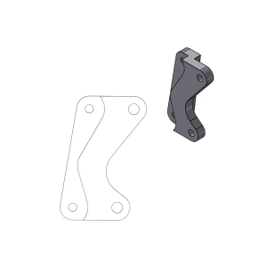 Supermoto utcai tárcsafogó-adapter fekete, 1, nordicamoto.ro