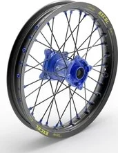 Elite Mx-en kerék, fekete küllők, fekete, kék