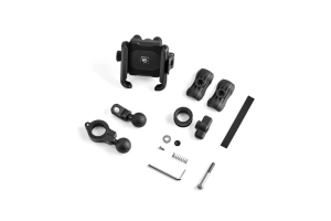 SUPORT TELEFON MOTO CFMOTO CU AMORTIZARE VIBRAȚII – NEGRU, 2, nordicamoto.ro