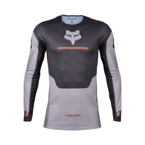 Fox Flexair Optical acélszürke motoros póló, nordicamoto.ro