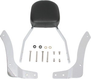 Square Sissy Bar Kit Chrome, 2, nordicamoto.ro