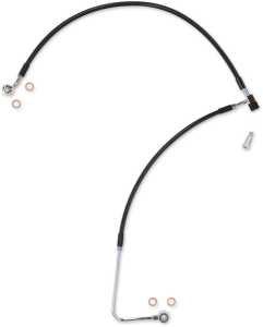 Xr Lower Brake Line Black, Chrome Standard, 1, nordicamoto.ro