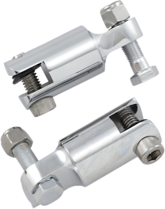 Footpeg And Stirrup Extenders Chrome