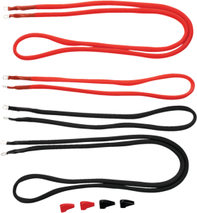 Electric Cable Kit For Winch Black, Red, 1, nordicamoto.ro