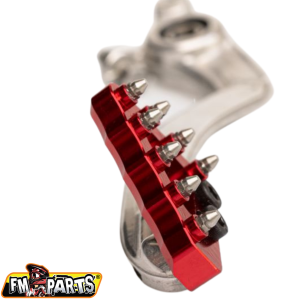 Fm-Parts megnövelt fékpedál-fedél V2 GasGas piros, 5, nordicamoto.ro