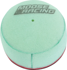 MOOSE RACING precíziós, előolajozott légszűrő, zöld 