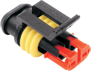 Delphi/amp Connector Kit And Refills Black, 1, nordicamoto.ro