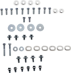 Bolt And Fastener Sets Silver, 1, nordicamoto.ro