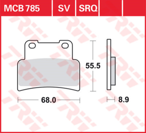 All Round Ceramic Brake Pads