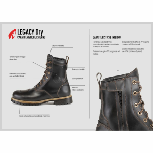 Forma Legacy Dry Negru csizma FORU19W-99, 45-ös méret, 2, nordicamoto.ro