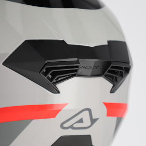 Acerbis Rider Graphic felhajtható sisak, szürke/piros, M-es méret, 5, nordicamoto.ro