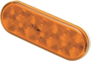 Oval Led Trailer Light Amber, 1, nordicamoto.ro