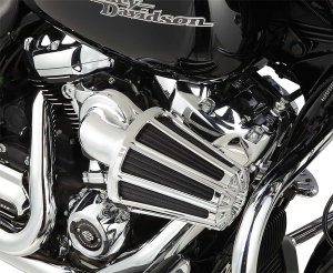 Monster Sucker Air Cleaner Kit With Cover Silver, 4, nordicamoto.ro