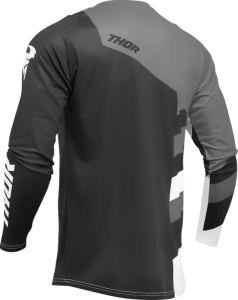 Tricou Thor Sector Checker Black/Gray L, 2, nordicamoto.ro